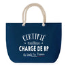 Sac de plage Bleu anse corde Certifié meilleur Chargé de RP Chargé de Relations Publiques