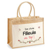 Sac Fête des Mères Mamie MAman Soeur Femme Famille Idée Cadeau anniversaire Noël Travail Boulot Métier Départ Retraite Collègue Femme cabas shopping plage