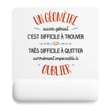 Tapis de souris ergonomique avec repose-poignet, accessoire bureau pour femme et homme, fête des pères, cadeau pas cher, idée cadeau fête des mères, secret santa, départ à la retraite, télétravail et gaming