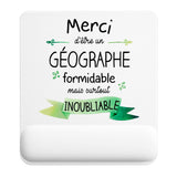 Tapis de souris ergonomique avec repose-poignet, accessoire bureau pour femme et homme, fête des pères, cadeau pas cher, idée cadeau fête des mères, secret santa, départ à la retraite, télétravail et gaming