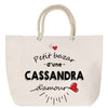 Sac Fête des Mères Mamie Famille Idée Cadeau anniversaire Noël Travail Boulot Métier Départ Retraite Collègue Femme cabas shopping plage