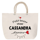 Sac Fête des Mères Mamie Famille Idée Cadeau anniversaire Noël Travail Boulot Métier Départ Retraite Collègue Femme cabas shopping plage