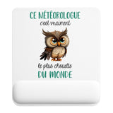 Tapis de souris ergonomique avec repose-poignet, accessoire bureau pour femme et homme, fête des pères, cadeau pas cher, idée cadeau fête des mères, secret santa, départ à la retraite, télétravail et gaming