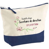 Pochette Trousse Fête des Mères Fêtes des Pères Mamie Papi Famille Idée Cadeau anniversaire Noël Travail Boulot Métier Départ Retraite Collègue Femme Homme