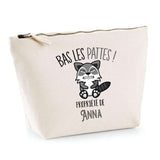 Trousse pochette de rangement maquillage Fête des Mères Mamie Famille Idée Cadeau anniversaire Noël Travail Boulot Métier Départ Retraite Collègue Femme