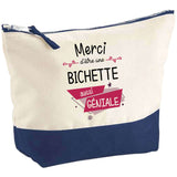 Pochette Trousse Fête des Mères Fêtes des Pères Mamie Papi Famille Idée Cadeau anniversaire Noël Travail Boulot Métier Départ Retraite Collègue Femme Homme