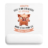 Tapis de souris ergonomique avec repose-poignet, accessoire bureau pour femme et homme, fête des pères, cadeau pas cher, idée cadeau fête des mères, secret santa, départ à la retraite, télétravail et gaming