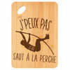 Planche bambou gravée personnalisée femme homme idée cadeau Fête des Mères Fête des Pères apéro papa maman prénom cuisine plateau fromage