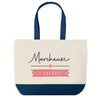 Sac de shopping bleu Marcheuse en Vacances