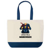 Sac Fête des Mères Mamie Famille Idée Cadeau anniversaire Noël Travail Boulot Métier Départ Retraite Collègue Femme cabas shopping plage