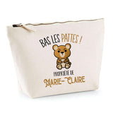 Trousse pochette de rangement maquillage Fête des Mères Mamie Famille Idée Cadeau anniversaire Noël Travail Boulot Métier Départ Retraite Collègue Femme