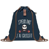sac a dos bleu coton recycle avec pochette idee cadeau originale pour collegue ami prof ou membre de la famille cadeau mixte noel anniversaire secret santa ou depart au travail sac leger pratique et ecologique design breton moderne