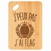 Planche bambou gravée personnalisée femme homme idée cadeau Fête des Mères Fête des Pères apéro papa maman prénom cuisine plateau fromage