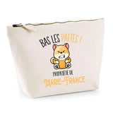 Trousse pochette de rangement maquillage Fête des Mères Mamie Famille Idée Cadeau anniversaire Noël Travail Boulot Métier Départ Retraite Collègue Femme