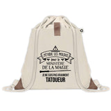 Sac à dos avec pochette Tatoueur Ministère de la Magie