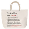 Sac Fête des Mères Mamie Famille Idée Cadeau anniversaire Noël Travail Boulot Métier Départ Retraite Collègue Femme cabas shopping plage