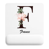 Tapis de souris ergonomique avec repose-poignet, accessoire bureau pour femme et homme, fête des pères, cadeau pas cher, idée cadeau fête des mères, secret santa, départ à la retraite, télétravail et gaming