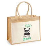 Sac Fête des Mères Mamie MAman Soeur Femme Famille Idée Cadeau anniversaire Noël Travail Boulot Métier Départ Retraite Collègue Femme cabas shopping plage