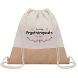 Sac Fête des Mères Mamie Maman Cadeau anniversaire Noël Travail Métier Départ Retraite Collègue Femme cabas shopping plage