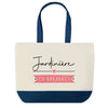 Sac de shopping bleu Jardinière en Vacances