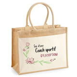 Sac Fête des Mères Mamie MAman Soeur Femme Famille Idée Cadeau anniversaire Noël Travail Boulot Métier Départ Retraite Collègue Femme cabas shopping plage