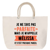 Sac Fête des Mères Mamie Famille Idée Cadeau anniversaire Noël Travail Boulot Métier Départ Retraite Collègue Femme cabas shopping plage
