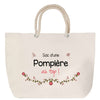 Sac Fête des Mères Mamie Famille Idée Cadeau anniversaire Noël Travail Boulot Métier Départ Retraite Collègue Femme cabas shopping plage