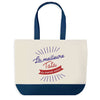 Sac de shopping bleu Tata Meilleure du Monde