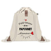 Sac à dos avec pochette Bazar d'un Papounet d'amour