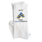 Chaussettes originales en coton, idée cadeau drôle tendance mère maman papa père mamie papi anniversaire noel 
