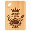 Planche bambou gravée personnalisée homme idée cadeau Fête des Pères apéro 30×20 prénom cuisine plateau fromage anniversaire noel papa papi 