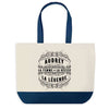 Sac de shopping bleu Audrey Femme Déesse Légende
