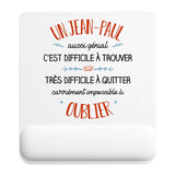 Tapis de souris ergonomique avec repose-poignet, accessoire bureau pour femme et homme, fête des pères, cadeau pas cher, idée cadeau fête des mères, secret santa, départ à la retraite, télétravail et gaming