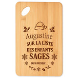 Planche à découper cadeau Noël famille amis papa maman mamie papi, idée cadeau apéro et cuisine, Secret Santa