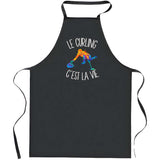 Cadeau Cuisinier cuisinière mère maman papa père mamie papi Vêtement Blouse de protection Barbecue Jardinage Tablier de Travail Tâches ménagères 