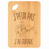 Planche bambou gravée personnalisée homme idée cadeau Fête des Pères apéro 30×20 prénom cuisine plateau fromage anniversaire noel papa papi 