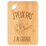 Planche bambou gravée personnalisée homme idée cadeau Fête des Pères apéro 30×20 prénom cuisine plateau fromage anniversaire noel papa papi 