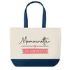 Sac de shopping bleu Mamounette en Vacances