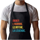 Cadeau Cuisinier cuisinière mère maman papa père mamie papi Vêtement Blouse de protection Barbecue Jardinage Tablier de Travail Tâches ménagères 