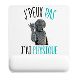 Tapis de souris ergonomique avec repose-poignet, accessoire bureau pour femme et homme, fête des pères, cadeau pas cher, idée cadeau fête des mères, secret santa, départ à la retraite, télétravail et gaming