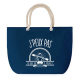 Sac de plage Bleu anse corde J'peux Pas Kayak Pagayer