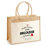 Sac Fête des Mères Mamie MAman Soeur Femme Famille Idée Cadeau anniversaire Noël Travail Boulot Métier Départ Retraite Collègue Femme cabas shopping plage