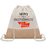 Sac Fête des Pères Papi Papa Cadeau anniversaire Noël Travail Boulot Métier Départ Retraite Collègue Homme cabas shopping plage