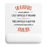 Tapis de souris ergonomique avec repose-poignet, accessoire bureau pour femme et homme, fête des pères, cadeau pas cher, idée cadeau fête des mères, secret santa, départ à la retraite, télétravail et gaming