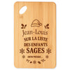 Planche à découper cadeau Noël famille amis papa maman mamie papi, idée cadeau apéro et cuisine, Secret Santa