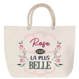 Sac Fête des Mères Mamie Famille Idée Cadeau anniversaire Noël Travail Boulot Métier Départ Retraite Collègue Femme cabas shopping plage