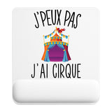Tapis de souris ergonomique avec repose-poignet, accessoire bureau pour femme et homme, fête des pères, cadeau pas cher, idée cadeau fête des mères, secret santa, départ à la retraite, télétravail et gaming