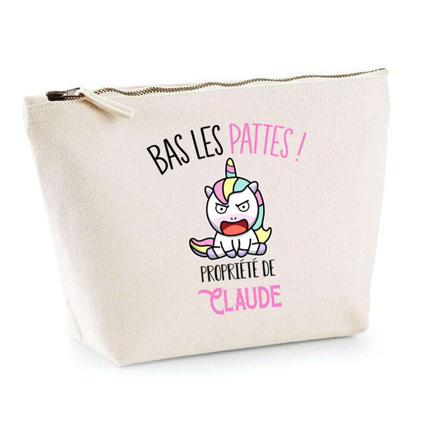 Trousse pochette de rangement maquillage Fête des Mères Mamie Famille Idée Cadeau anniversaire Noël Travail Boulot Métier Départ Retraite Collègue Femme
