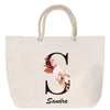 Sac Fête des Mères Mamie Famille Idée Cadeau anniversaire Noël Travail Boulot Métier Départ Retraite Collègue Femme cabas shopping plage