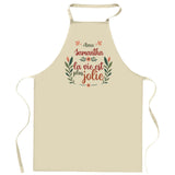 Cadeau Cuisinier cuisinière mère maman papa père mamie papi Vêtement Blouse de protection Barbecue Jardinage Tablier de Travail Tâches ménagères 